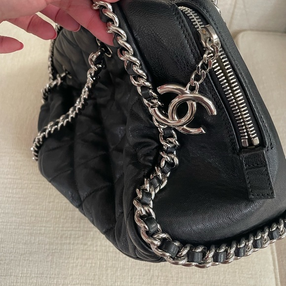 SOLD Chanel Chain Around Shoulder Bag - Picture 9 of 15